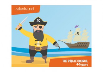 The pirate council - 4-5 years
